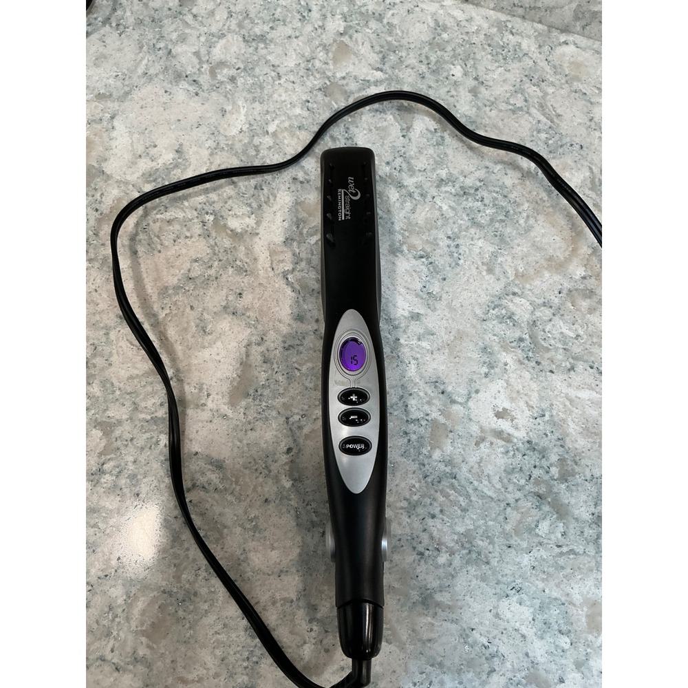 Remington Flat Iron Wet 2 Straight OS Black Silver Digital Steam Vents Styling